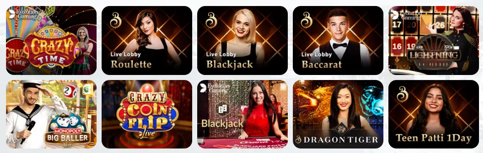 Jeux de casino en direct CASINO JOKA
