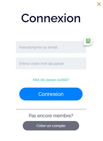 Connexion des membres du CASINO JOKA